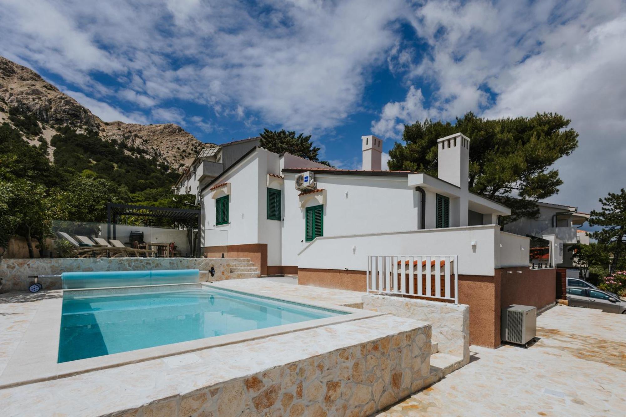 Villa Zlata - Holiday House バスカ エクステリア 写真