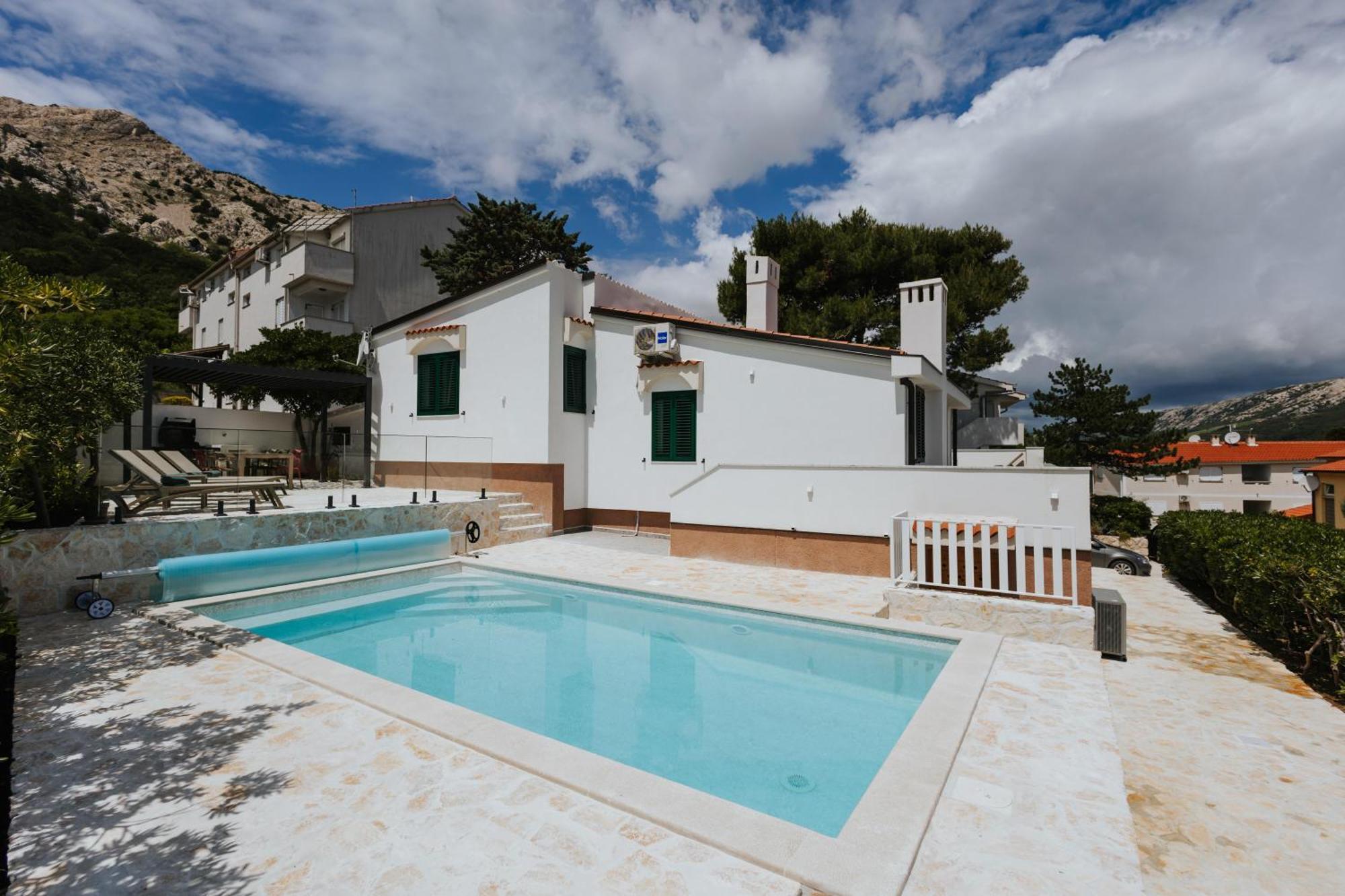Villa Zlata - Holiday House バスカ エクステリア 写真