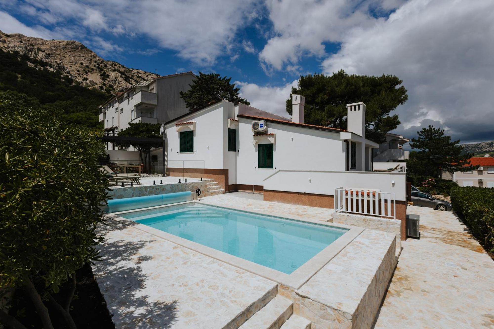 Villa Zlata - Holiday House バスカ エクステリア 写真